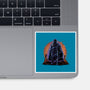 Night Of The Rebel-None-Glossy-Sticker-glitchygorilla