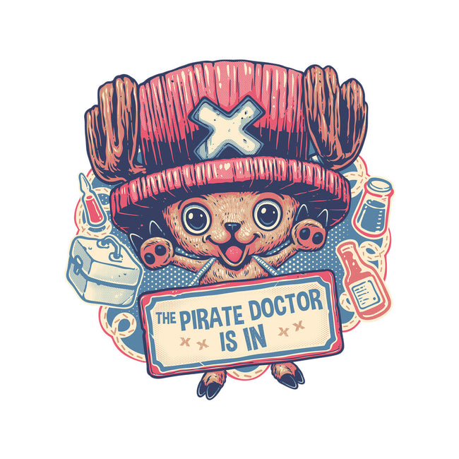 The Pirate Doctor Is In-None-Glossy-Sticker-glitchygorilla