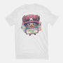 The Pirate Doctor Is In-Womens-Fitted-Tee-glitchygorilla