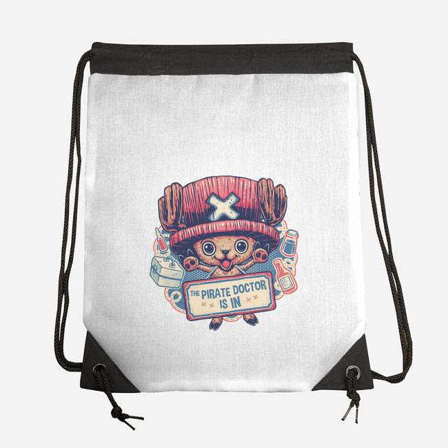 The Pirate Doctor Is In-None-Drawstring-Bag-glitchygorilla