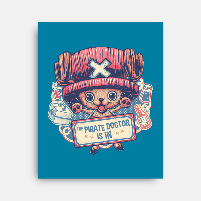 The Pirate Doctor Is In-None-Stretched-Canvas-glitchygorilla