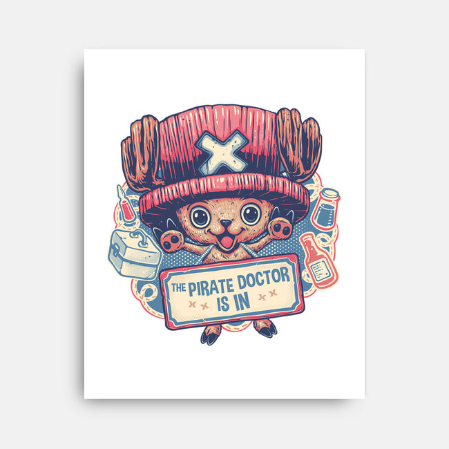The Pirate Doctor Is In-None-Stretched-Canvas-glitchygorilla