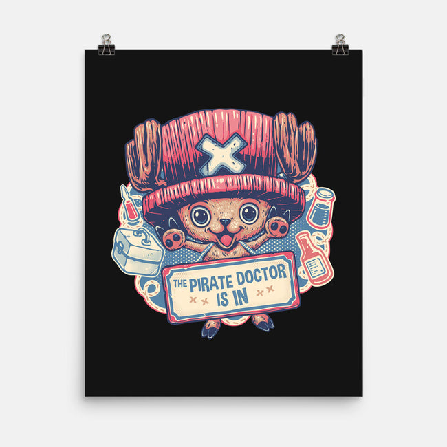 The Pirate Doctor Is In-None-Matte-Poster-glitchygorilla