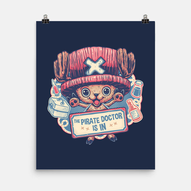 The Pirate Doctor Is In-None-Matte-Poster-glitchygorilla