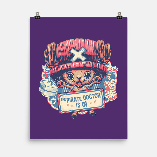 The Pirate Doctor Is In-None-Matte-Poster-glitchygorilla