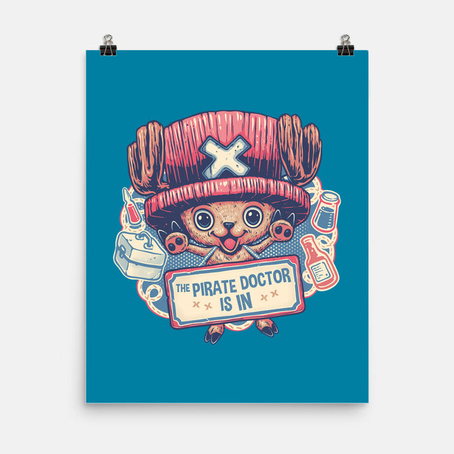 The Pirate Doctor Is In-None-Matte-Poster-glitchygorilla