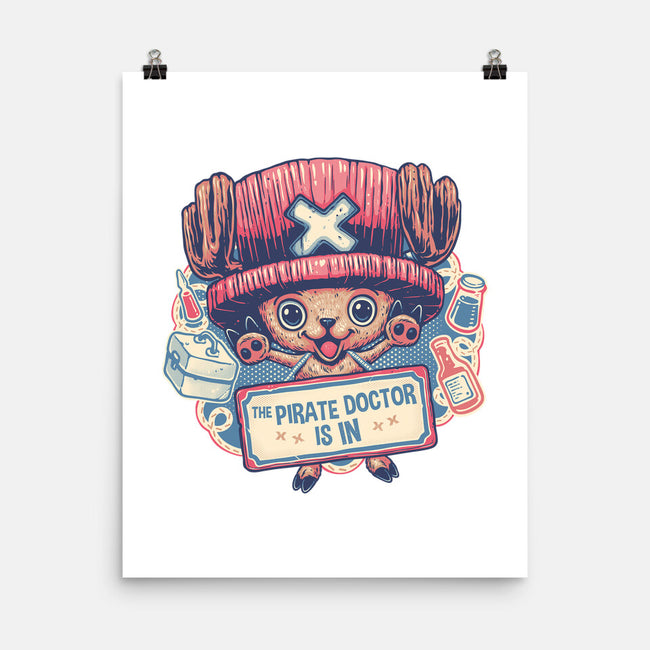 The Pirate Doctor Is In-None-Matte-Poster-glitchygorilla
