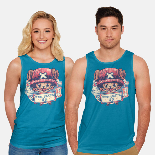The Pirate Doctor Is In-Unisex-Basic-Tank-glitchygorilla