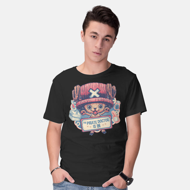 The Pirate Doctor Is In-Mens-Basic-Tee-glitchygorilla