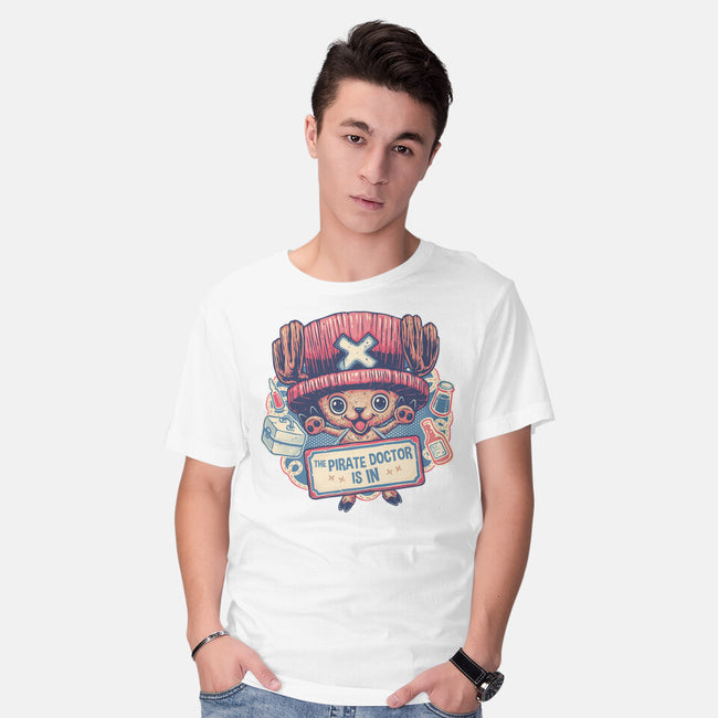 The Pirate Doctor Is In-Mens-Basic-Tee-glitchygorilla