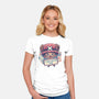 The Pirate Doctor Is In-Womens-Fitted-Tee-glitchygorilla