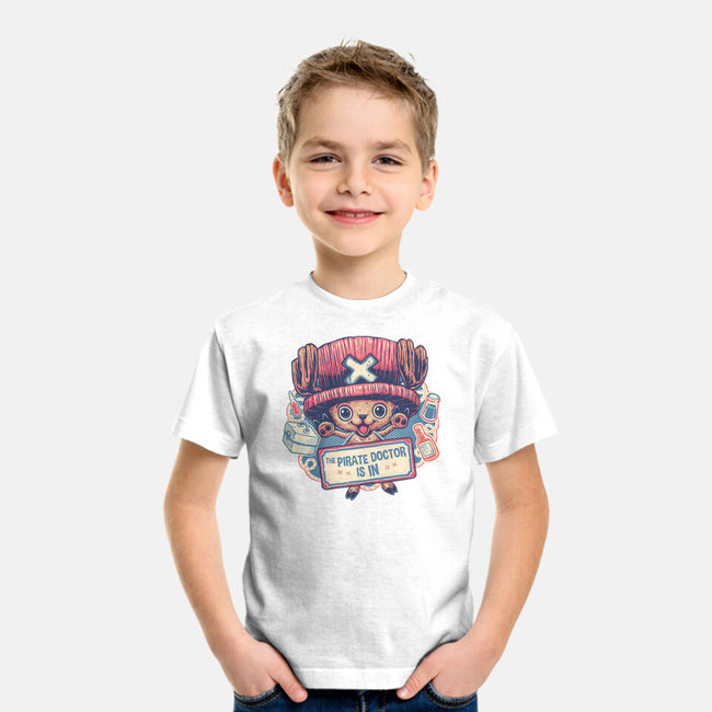 The Pirate Doctor Is In-Youth-Basic-Tee-glitchygorilla