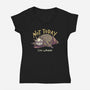 I'm Whooo-Womens-V-Neck-Tee-Geekydog