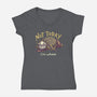 I'm Whooo-Womens-V-Neck-Tee-Geekydog