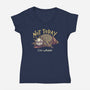 I'm Whooo-Womens-V-Neck-Tee-Geekydog