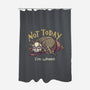 I'm Whooo-None-Polyester-Shower Curtain-Geekydog