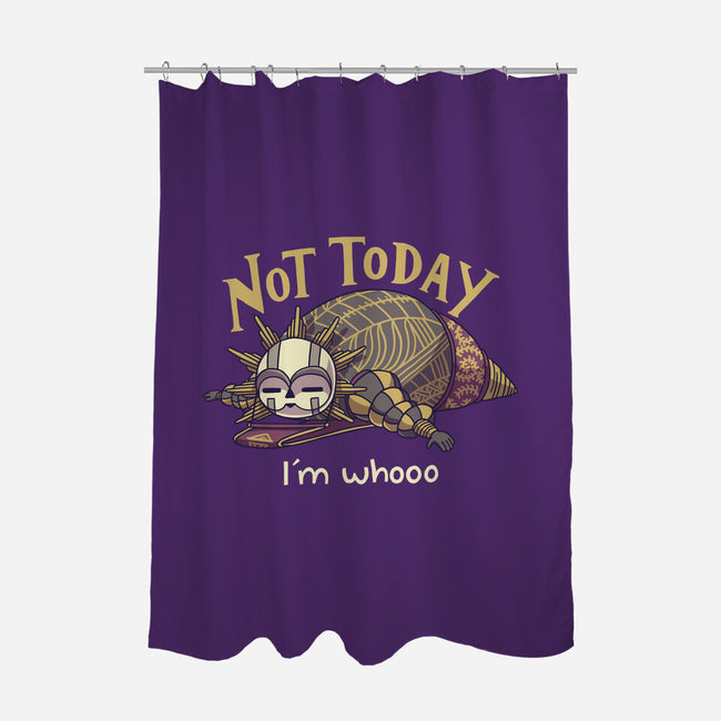 I'm Whooo-None-Polyester-Shower Curtain-Geekydog