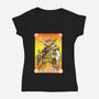 The Hermit-Womens-V-Neck-Tee-kharmazero