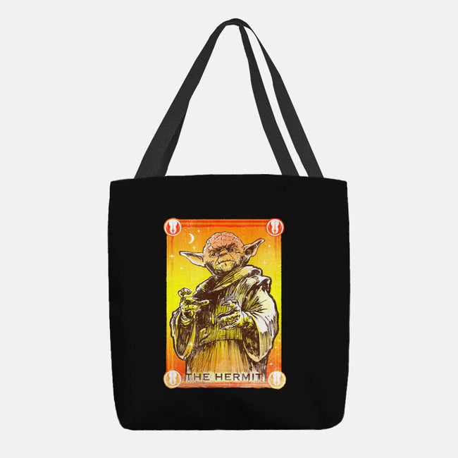 The Hermit-None-Basic Tote-Bag-kharmazero