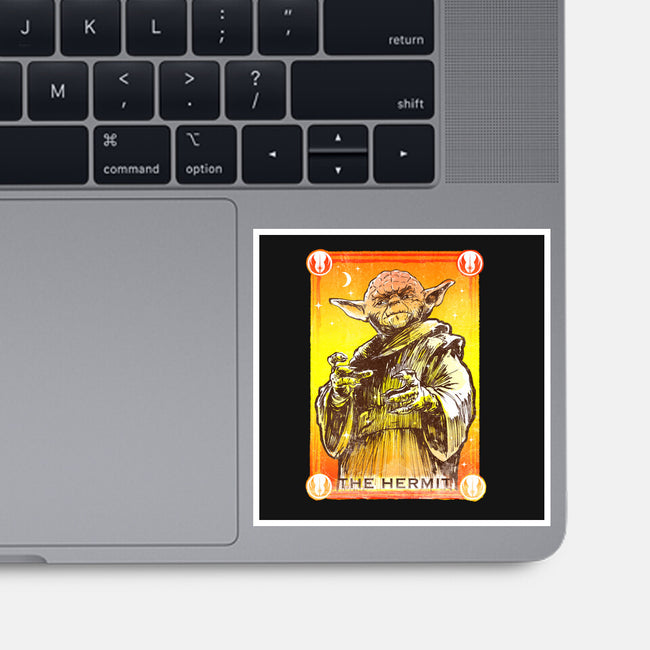 The Hermit-None-Glossy-Sticker-kharmazero