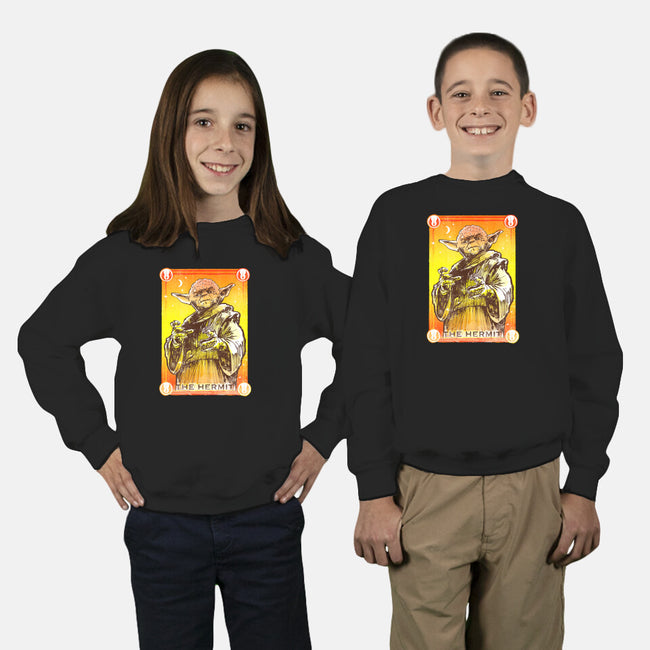 The Hermit-Youth-Crew Neck-Sweatshirt-kharmazero