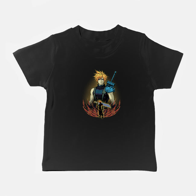 Buster Blade Shadowwork-Baby-Basic-Tee-Astrobot Invention