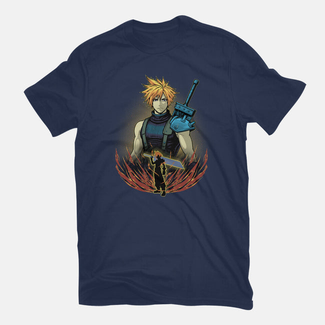 Buster Blade Shadowwork-Mens-Premium-Tee-Astrobot Invention