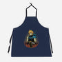 Buster Blade Shadowwork-Unisex-Kitchen-Apron-Astrobot Invention