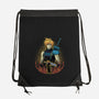 Buster Blade Shadowwork-None-Drawstring-Bag-Astrobot Invention