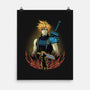 Buster Blade Shadowwork-None-Matte-Poster-Astrobot Invention