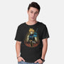 Buster Blade Shadowwork-Mens-Basic-Tee-Astrobot Invention