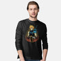 Buster Blade Shadowwork-Mens-Long Sleeved-Tee-Astrobot Invention