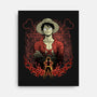 Straw Hat Captain Shadowwork-None-Stretched-Canvas-Astrobot Invention