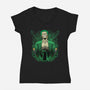 Pirate Hunter Shadowwork-Womens-V-Neck-Tee-Astrobot Invention