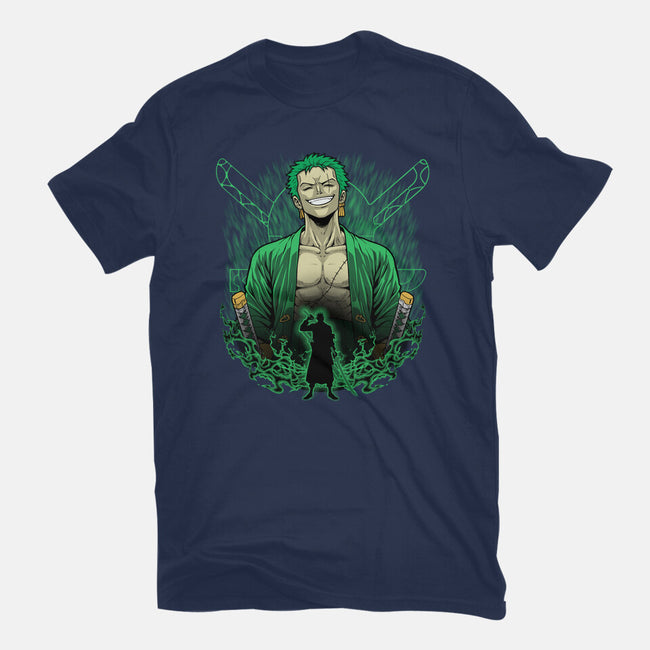 Pirate Hunter Shadowwork-Mens-Basic-Tee-Astrobot Invention