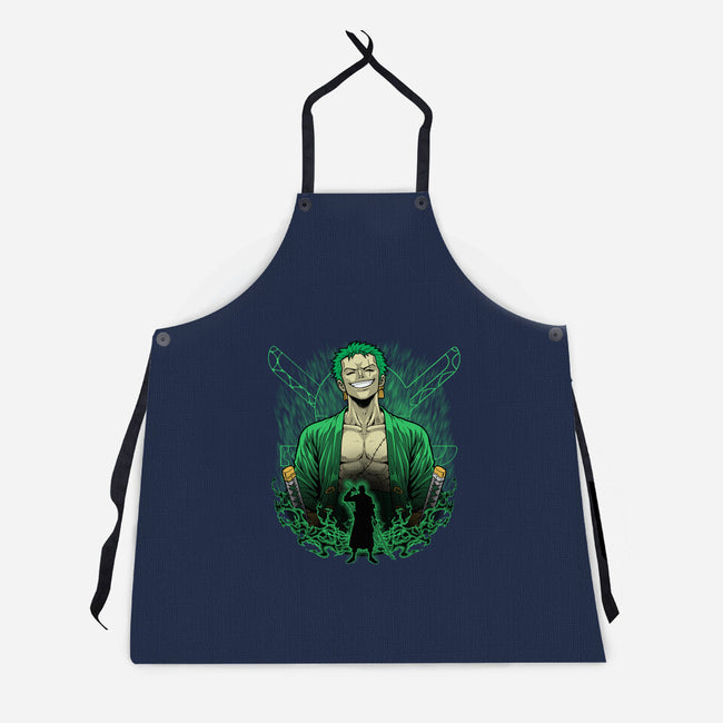Pirate Hunter Shadowwork-Unisex-Kitchen-Apron-Astrobot Invention