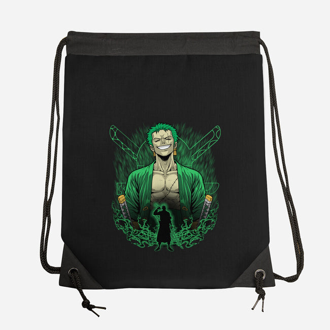 Pirate Hunter Shadowwork-None-Drawstring-Bag-Astrobot Invention