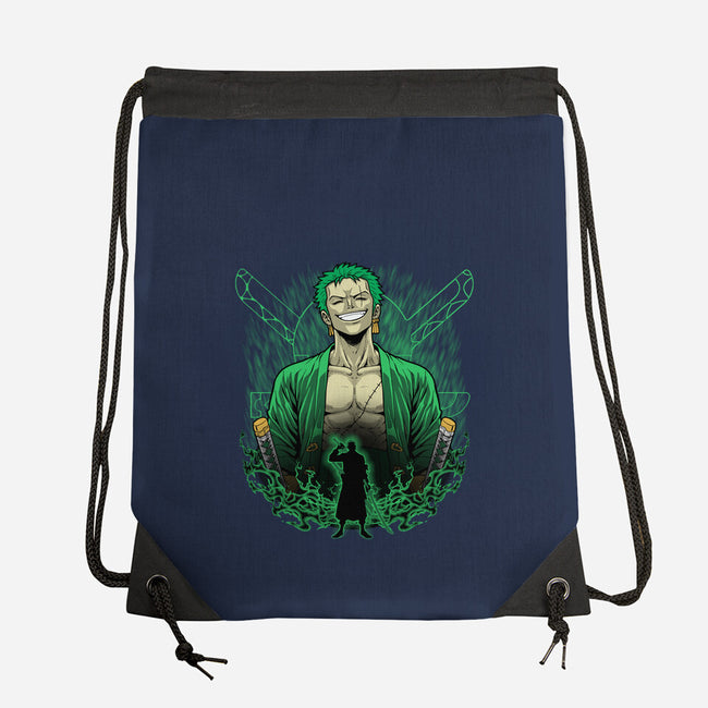 Pirate Hunter Shadowwork-None-Drawstring-Bag-Astrobot Invention