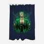 Pirate Hunter Shadowwork-None-Polyester-Shower Curtain-Astrobot Invention