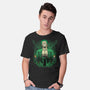 Pirate Hunter Shadowwork-Mens-Basic-Tee-Astrobot Invention