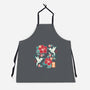 Origami Hummingbird-Unisex-Kitchen-Apron-NemiMakeit