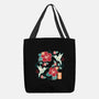 Origami Hummingbird-None-Basic Tote-Bag-NemiMakeit