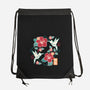 Origami Hummingbird-None-Drawstring-Bag-NemiMakeit