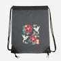 Origami Hummingbird-None-Drawstring-Bag-NemiMakeit