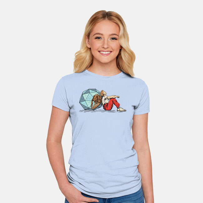 My Rock Friend-Womens-Fitted-Tee-nickzzarto