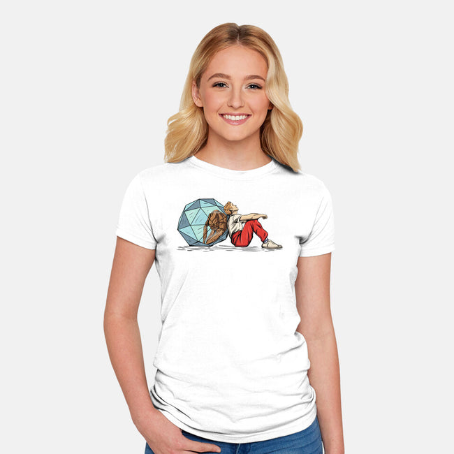 My Rock Friend-Womens-Fitted-Tee-nickzzarto