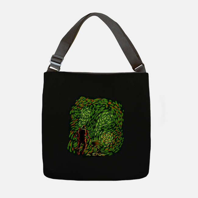 New Starry Night-None-Adjustable Tote-Bag-nickzzarto