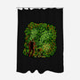 New Starry Night-None-Polyester-Shower Curtain-nickzzarto