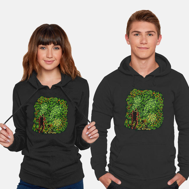 New Starry Night-Unisex-Pullover-Sweatshirt-nickzzarto