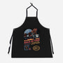 To Save The Clock Tower-Unisex-Kitchen-Apron-glitchygorilla